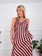 Amvrosia Set Striped Brown 9861-1   - thumbnail 4