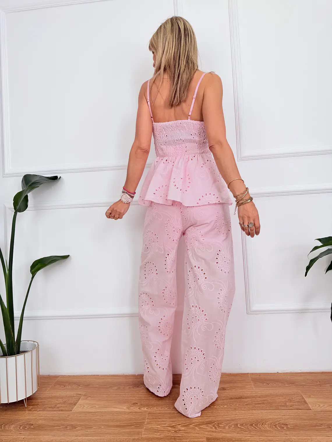 Kuklades Guipure Set Pink 18151 3