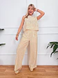 Kafsonas Striped Set Beige G66020 - thumbnail 1