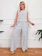 Kafsonas Striped Set Blue G66020 - thumbnail 1