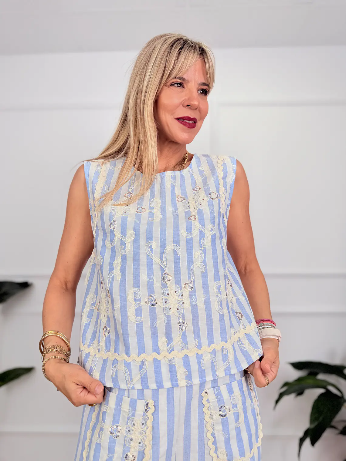 Kafsonas Striped Set Blue G66020 4