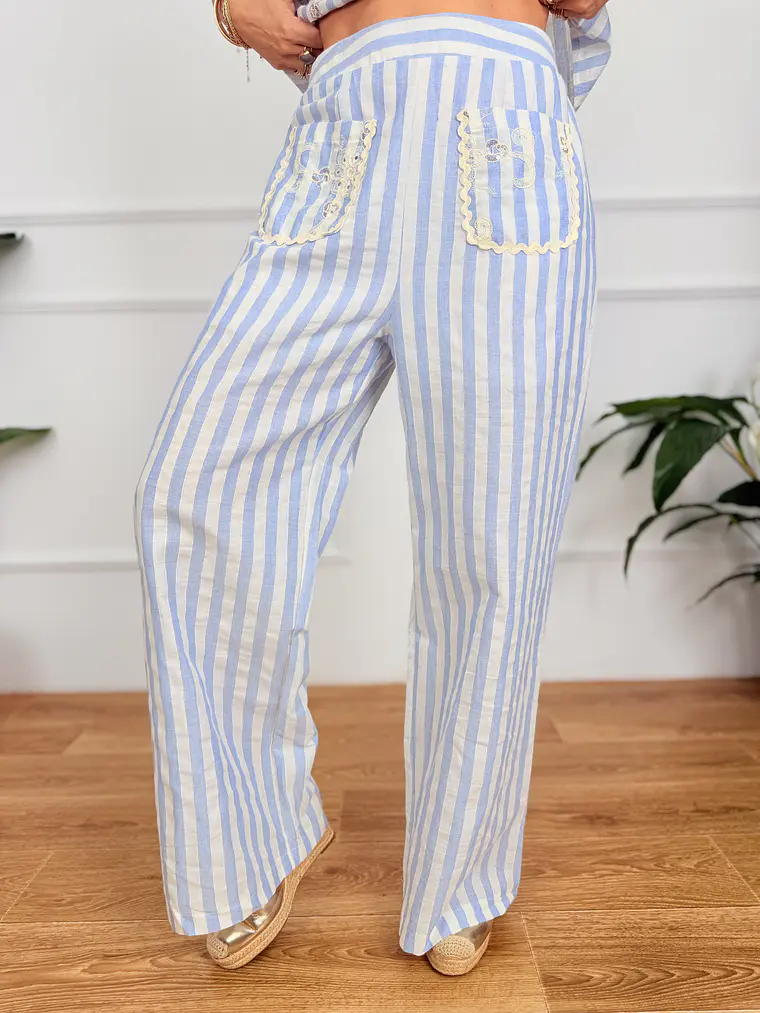 Kafsonas Striped Set Blue G66020 3