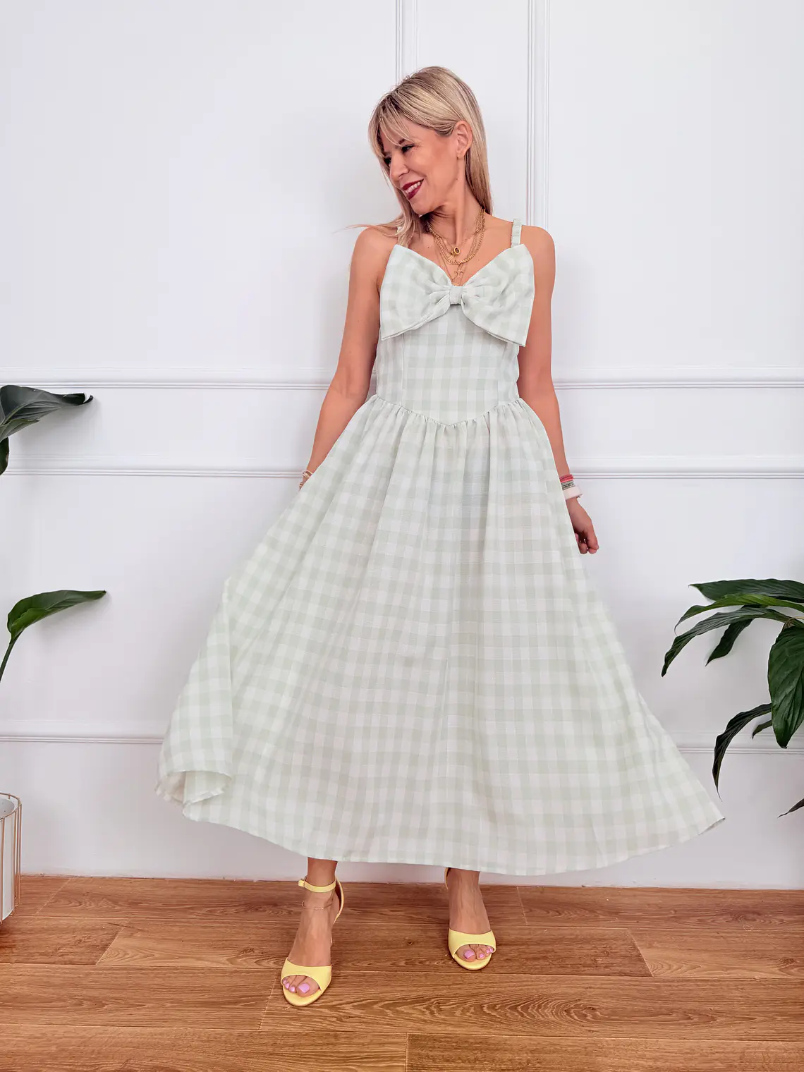 Zaria Dress Green 60391   2