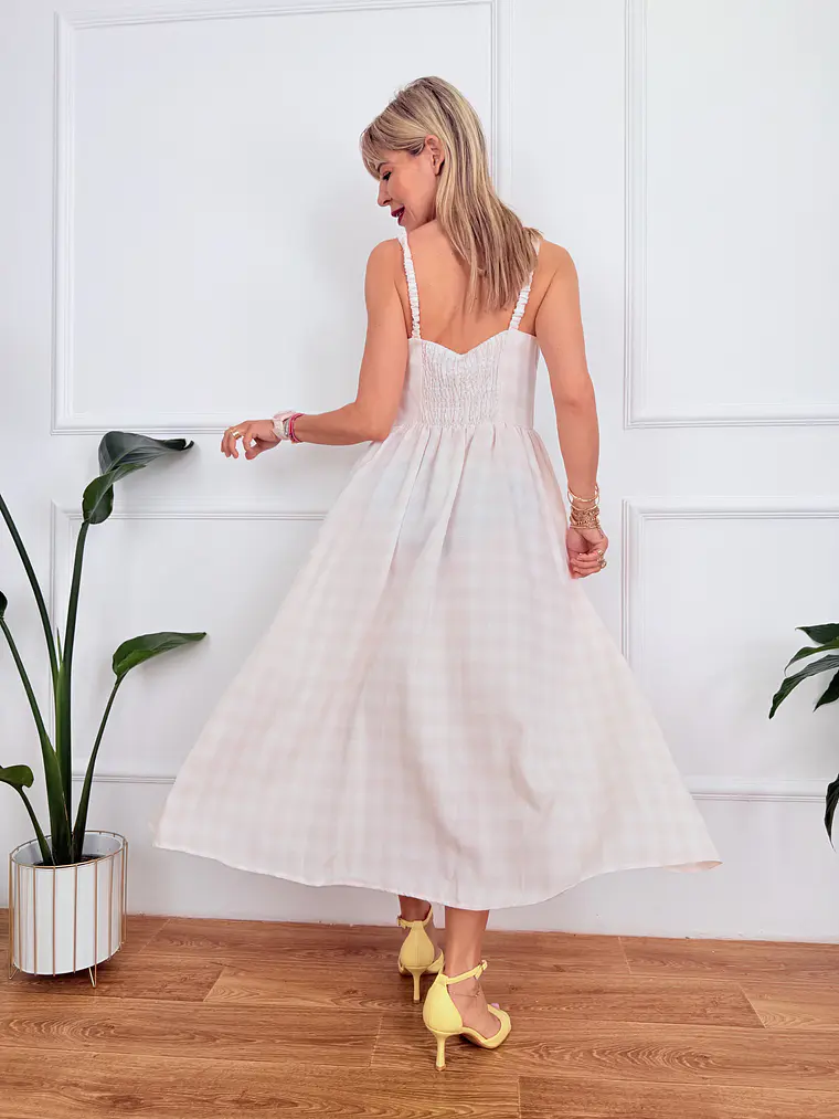 Zaria Dress Rose 60391  3