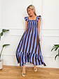 Rantevoudaki Dress Blue 23595 - thumbnail 2