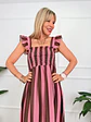 Rantevoudaki Dress Pink 23595 - thumbnail 4