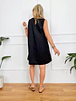 Taxidi Mini Dress Black 2921  - thumbnail 3