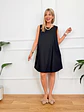 Taxidi Mini Dress Black 2921  - thumbnail 2