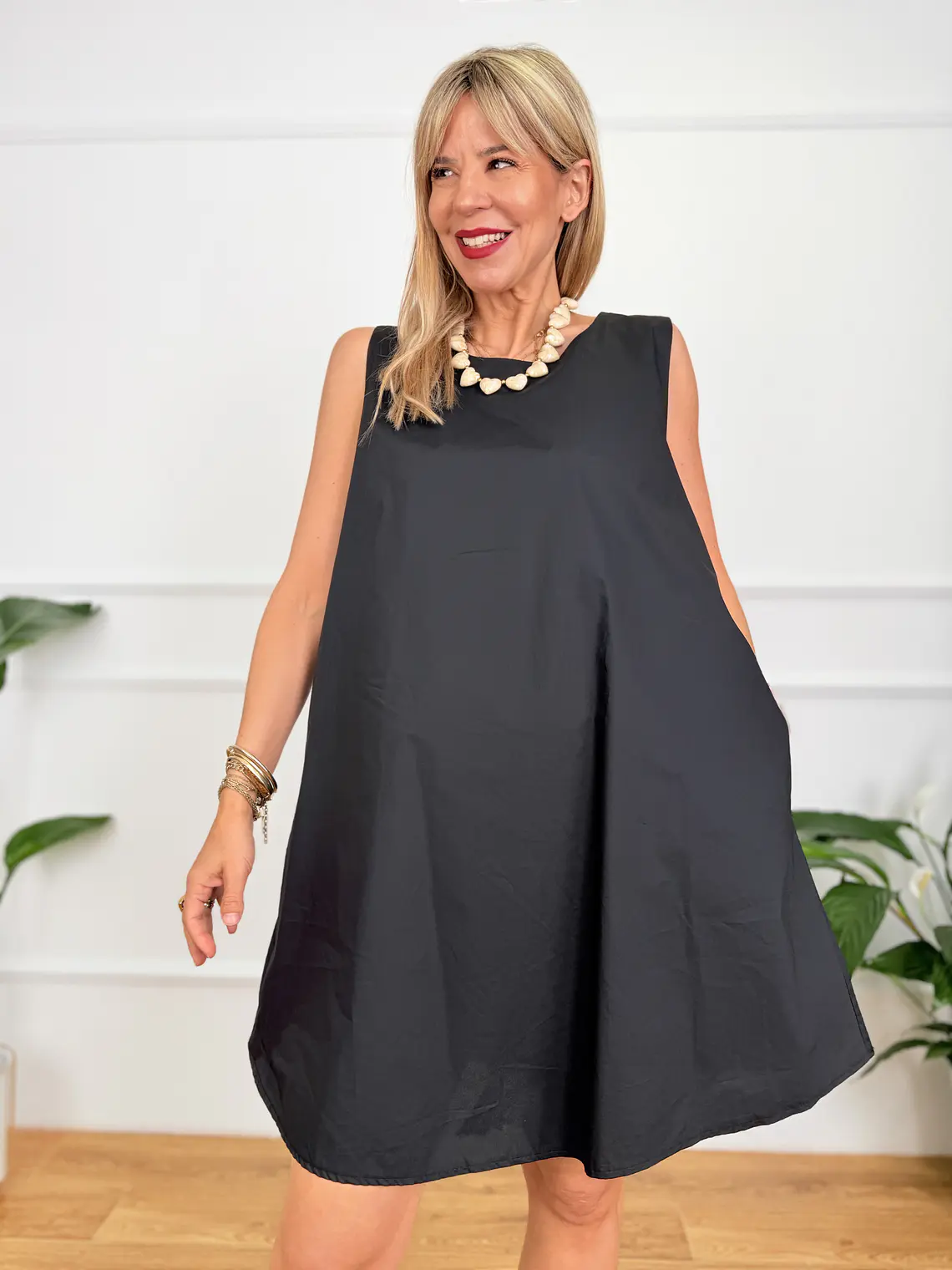Taxidi Mini Dress Black 2921  4