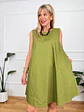 Taxidi Mini Dress Olive 2921   - thumbnail 4