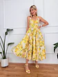 Ginevra Floral Dress Υellow 26366  - thumbnail 2