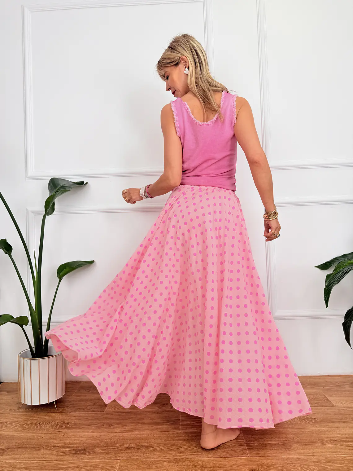 Alora Skirt Pink 6329 3