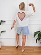 Corazón T-shirt White 61581   - thumbnail 3