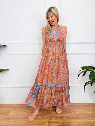 Janvi dress Orange 