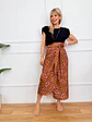 Lefkes Skirt Brown 12027  - thumbnail 2