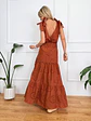 Pyrgos Maxi Guipure Dress Ekai 58181 - thumbnail 3