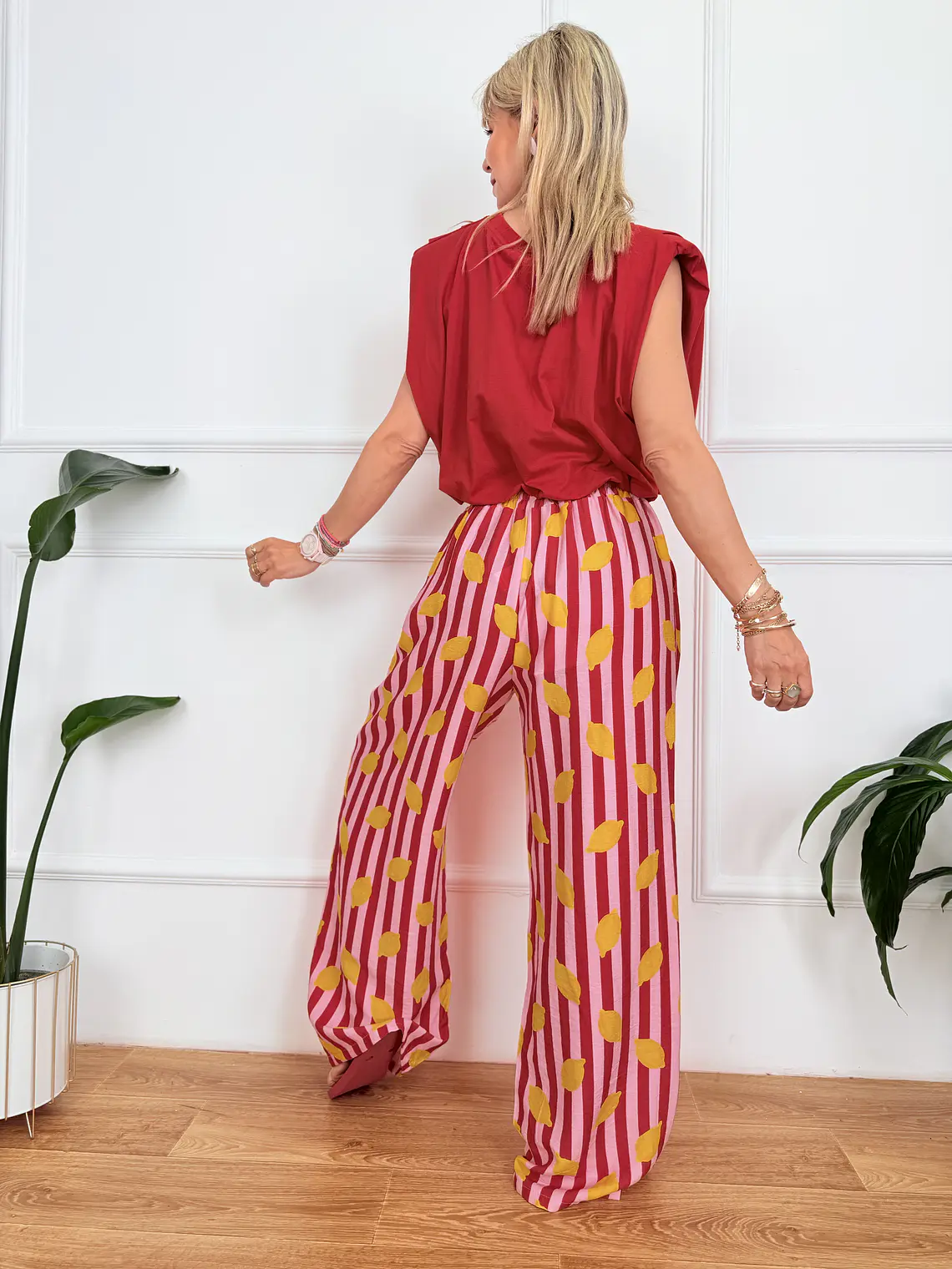 Kapetanissa Crop Top Red 0202  4