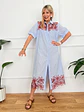 Valentina Dress Stripped S2630A - thumbnail 1