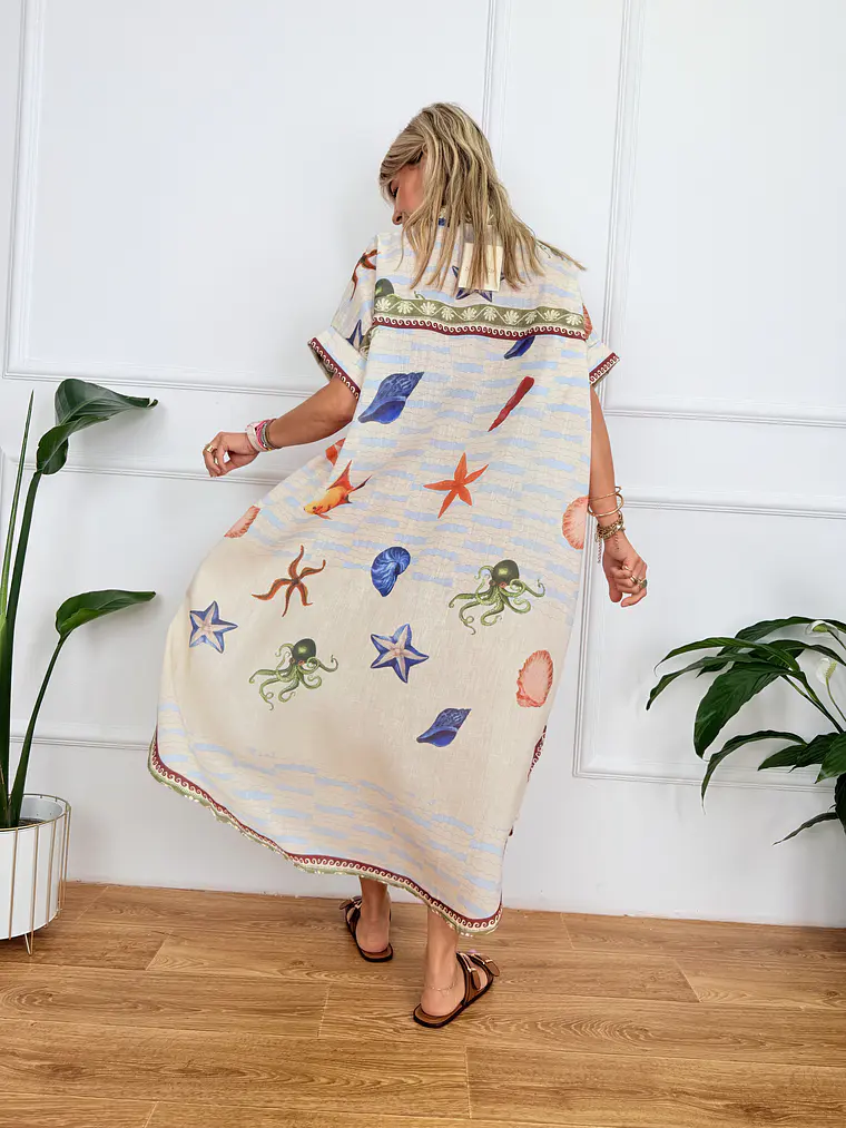 Rodi Kaftan Beige J299# 3