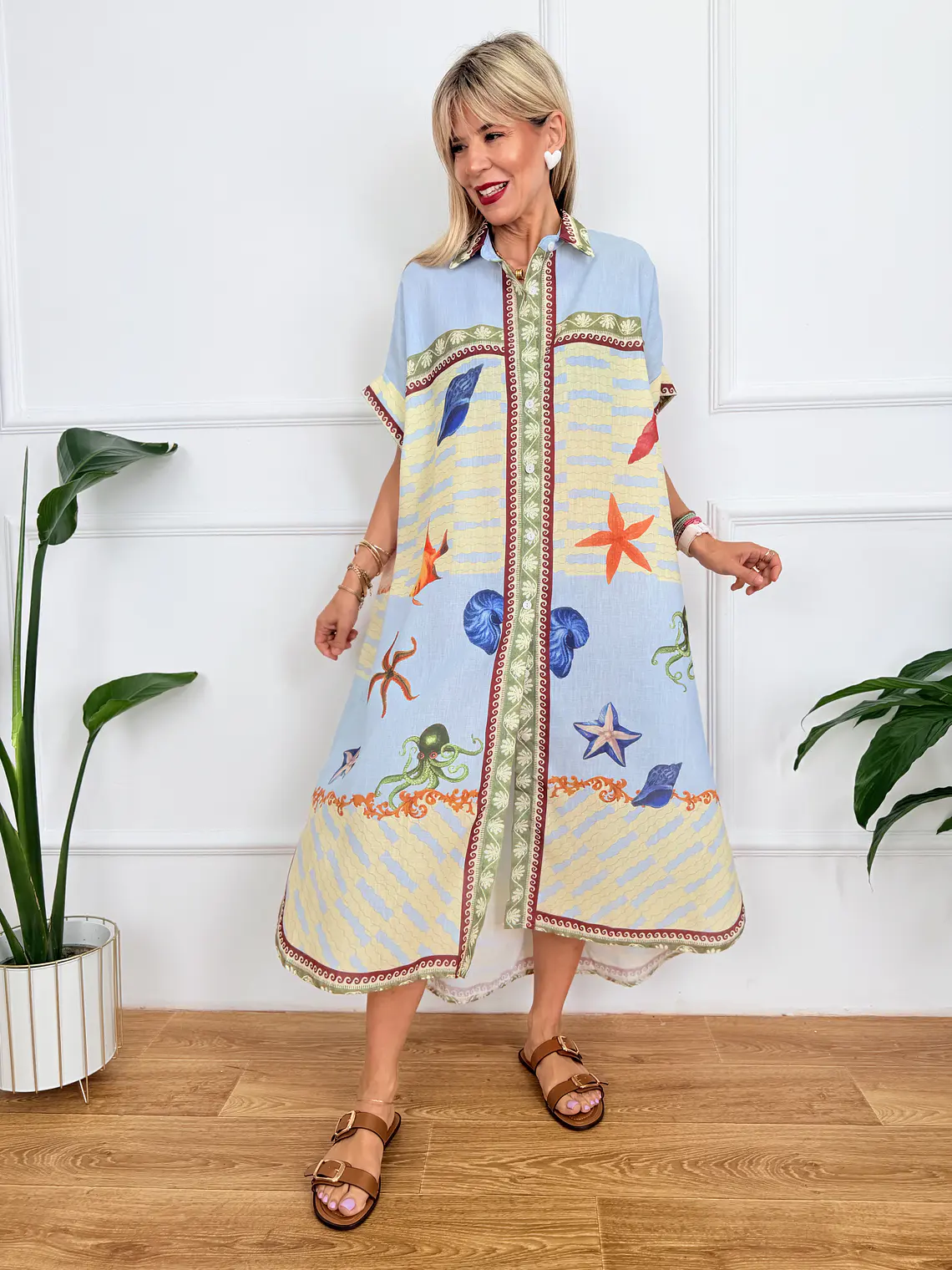 Rodi Kaftan Yellow J299#  2