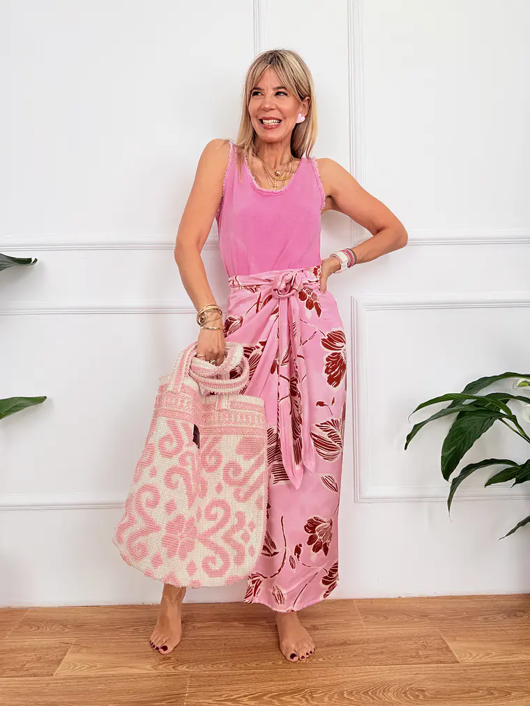 Afales Skirt Pink S12018M  2