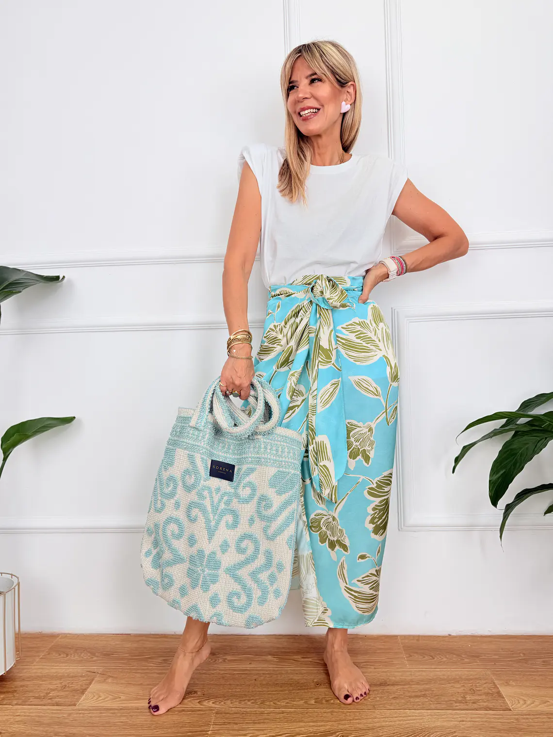 Afales Skirt Blue S12018M 2