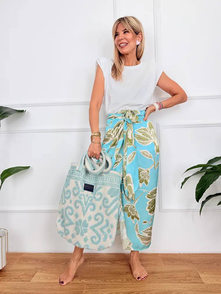 Afales Skirt Blue S12018M 2
