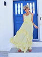 Kastraki Maxi Dress Yellow 58128  - thumbnail 2