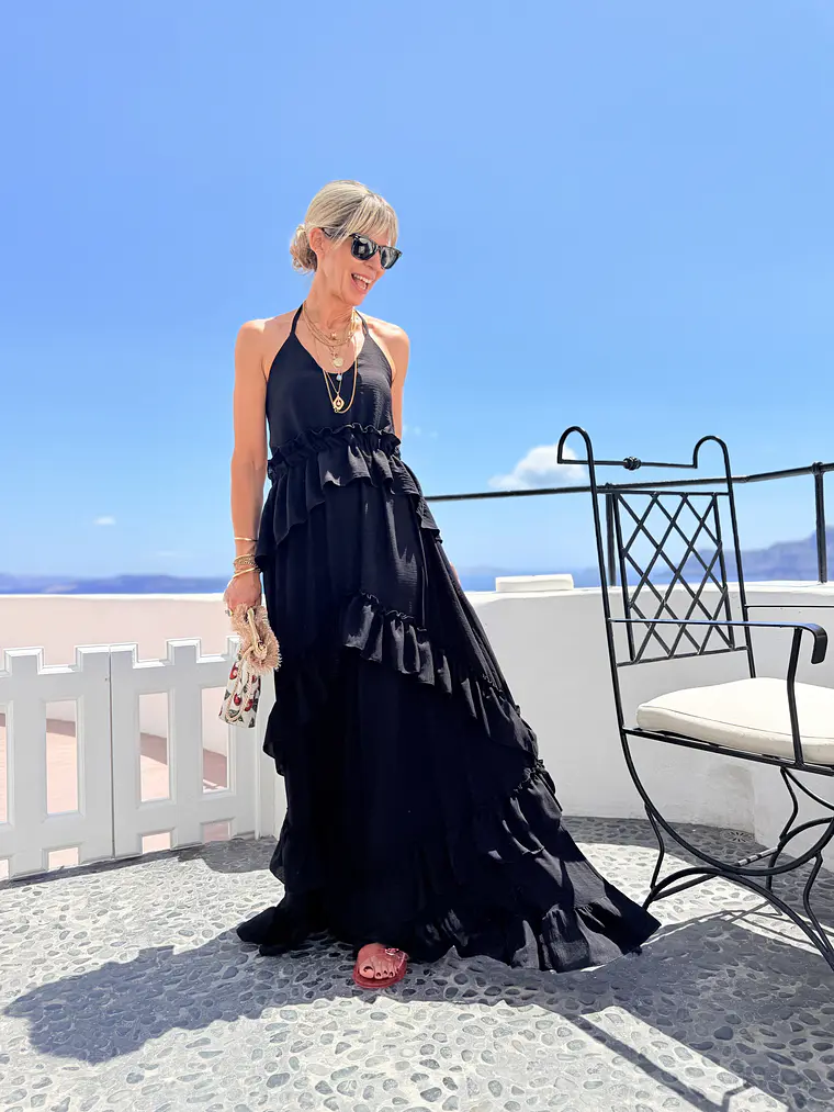 Kastraki Maxi Dress Black 58128  1