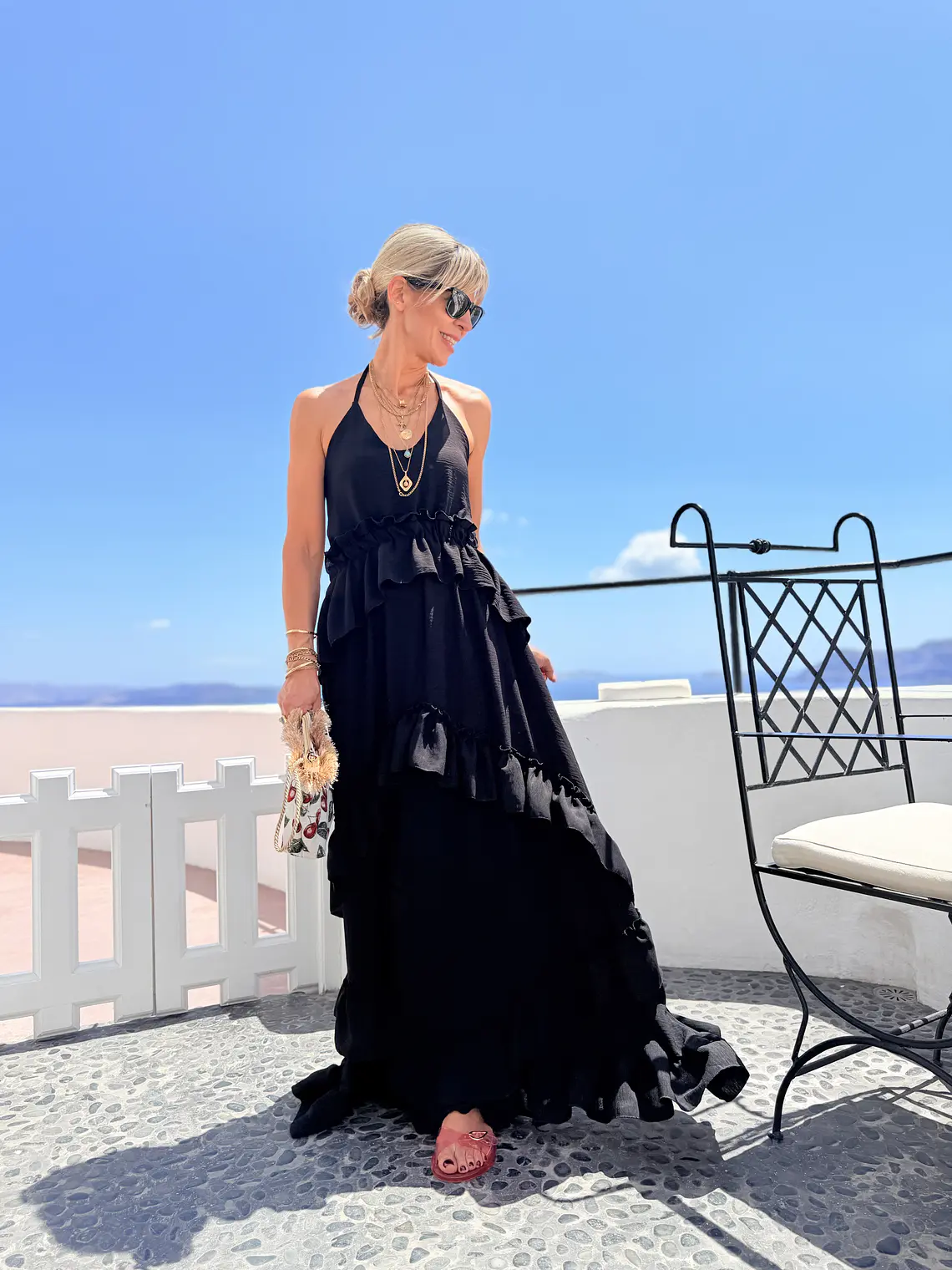 Kastraki Maxi Dress Black 58128  2