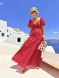 Jacinta dress R5032 Red - thumbnail 2