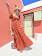 Donna Maxi Kipour Dress Ekai 58267    - thumbnail 1