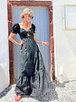 Donna Maxi Kipour Dress Black 58267 - thumbnail 1