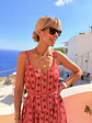 Farrah Strawberry Maxi Dress Pink 5727 - thumbnail 5