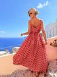 Farrah Strawberry Maxi Dress Pink 5727 - thumbnail 2
