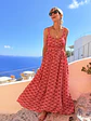 Farrah Strawberry Maxi Dress Pink 5727 - thumbnail 1