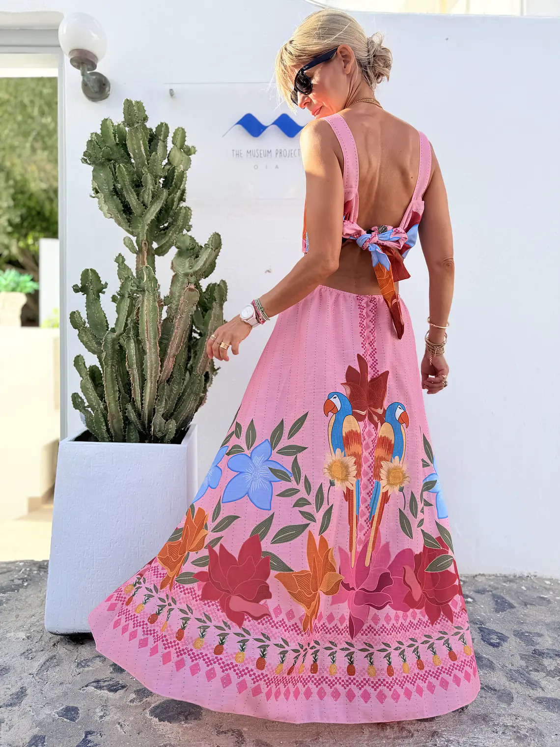 Vinia Dress Pink R61   3