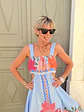 Vinia Dress Blue R61  - thumbnail 4
