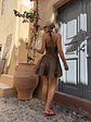 Suvota Mini Dress Chaki 4142  - thumbnail 3