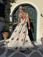 Elmira Dress Red 2712  - thumbnail 3