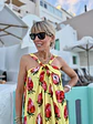 Nisiotiko Dress Yellow FG-442  - thumbnail 4