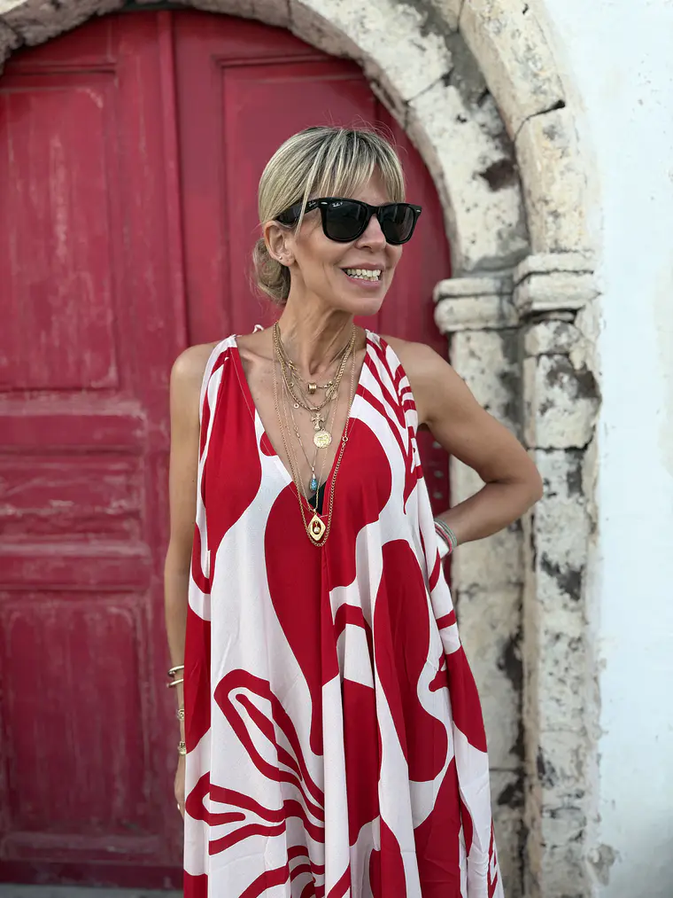 Iliochari Dress Ιvory FG-434 4