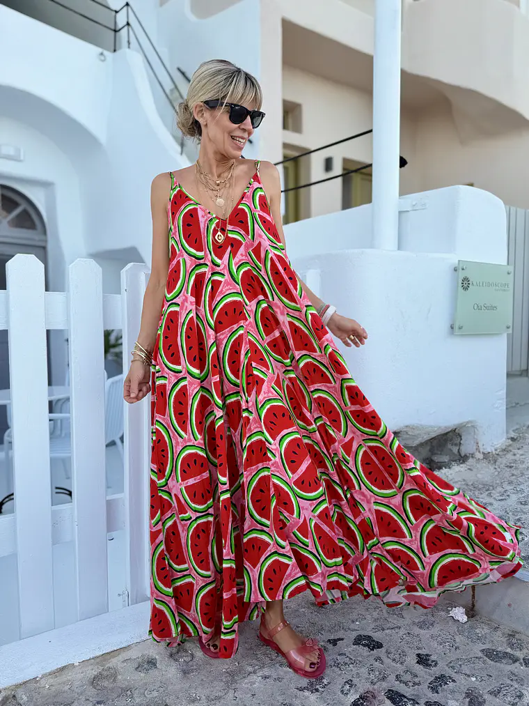 Kumatisti Dress FG-448 (Watermelon) 1