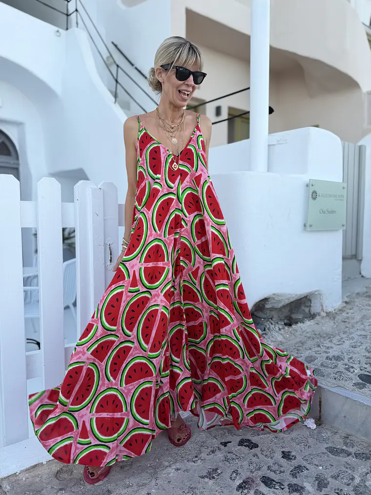 Kumatisti Dress FG-448 (Watermelon) 2