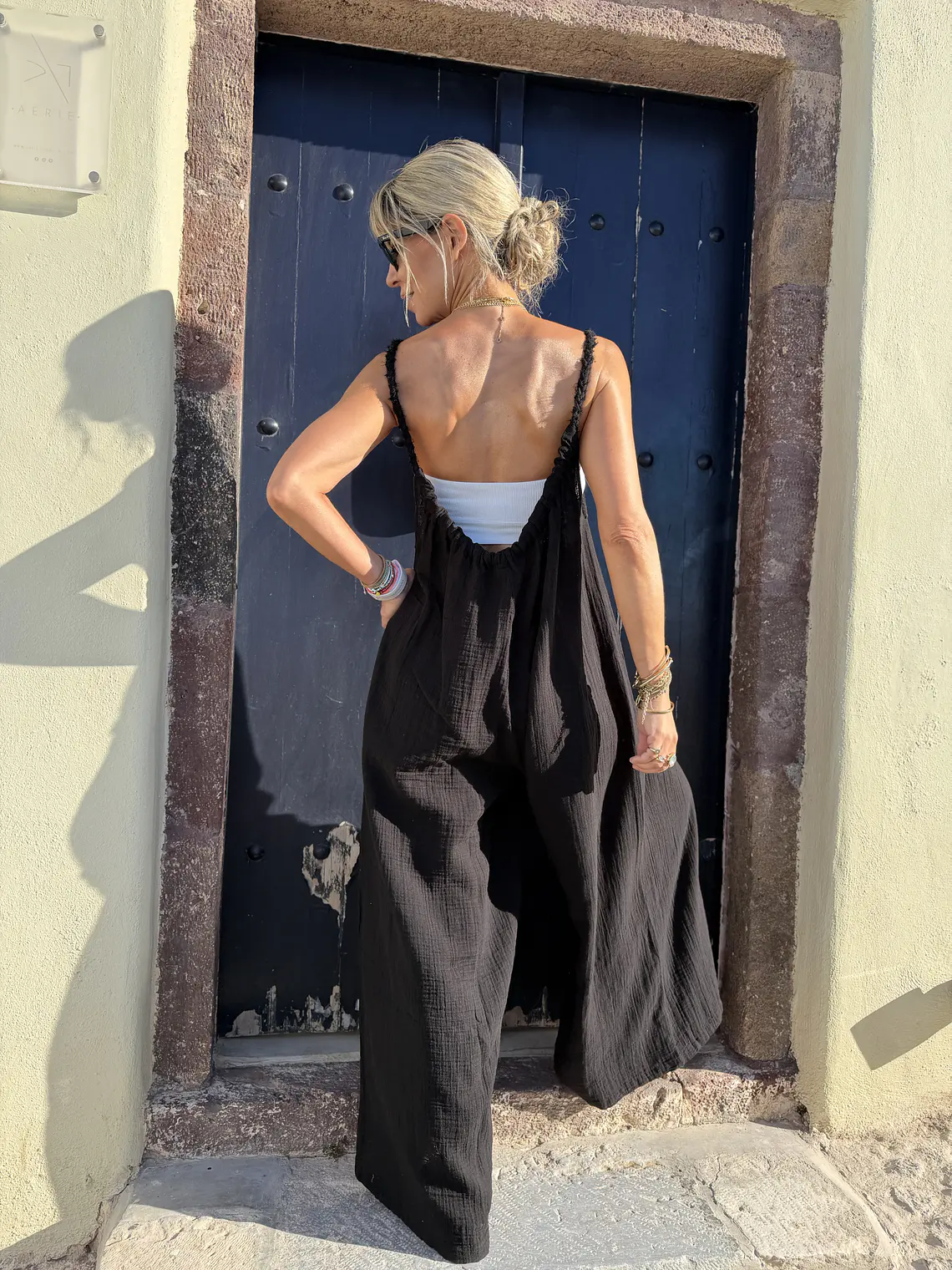 Endless Summer Jumpsuit Black 5079 3