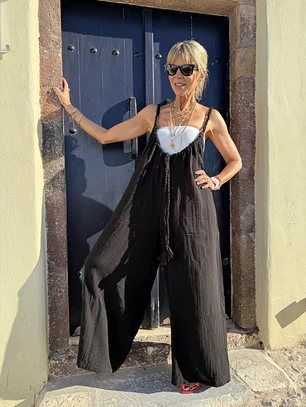 Endless Summer Jumpsuit Black 5079