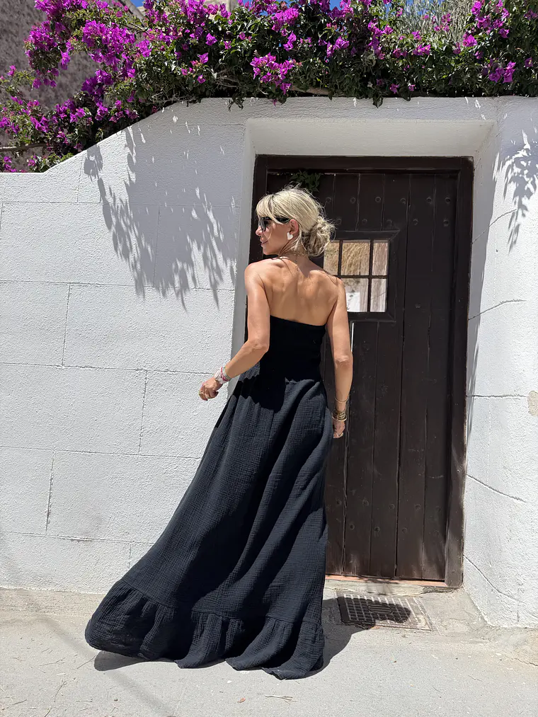 Daphne Dress Black 25204  3