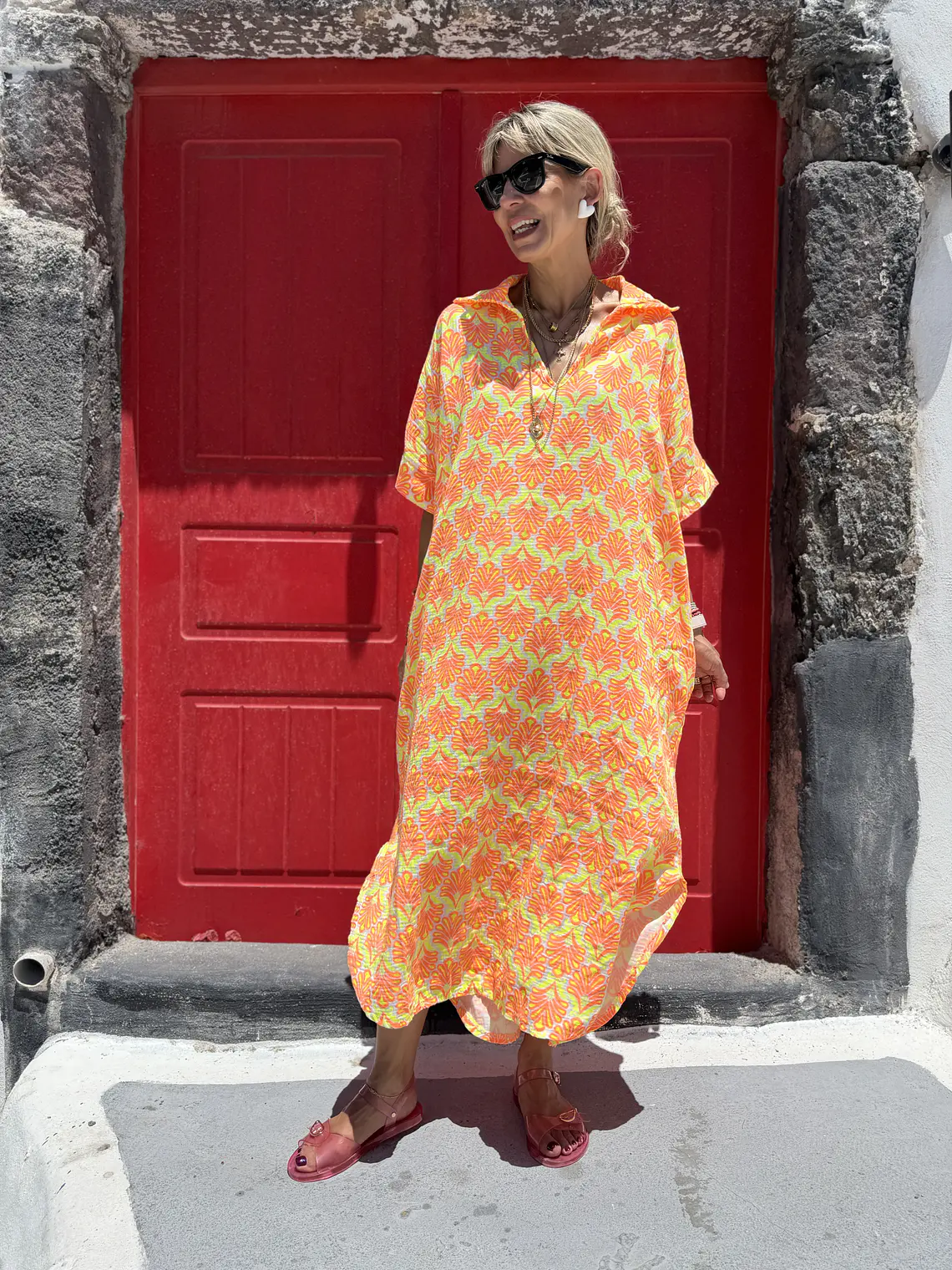 Hera Kaftan Orange 24201   1