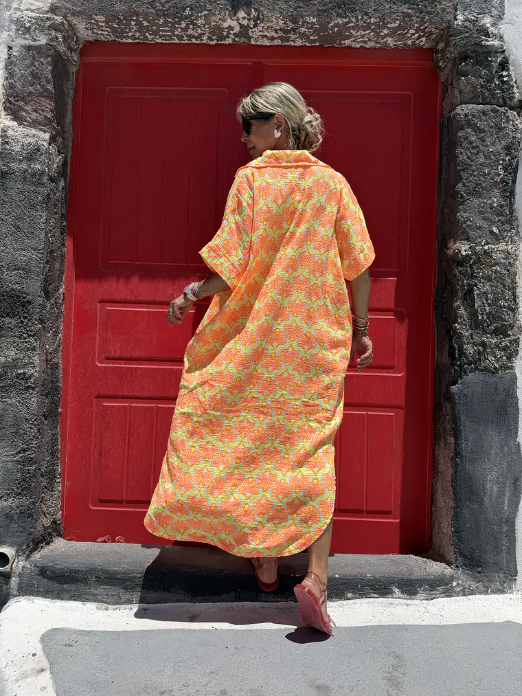 Hera Kaftan Orange 24201   3