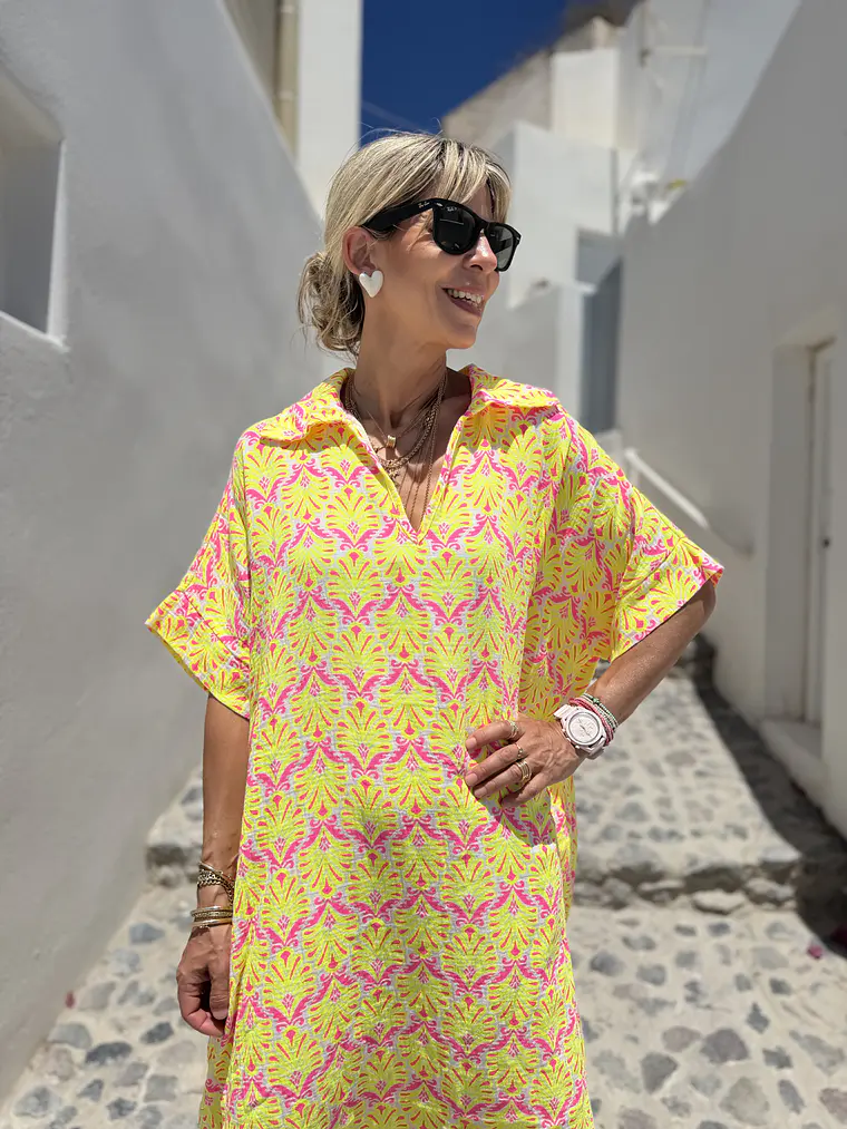 Hera Kaftan Yellow 24201   4